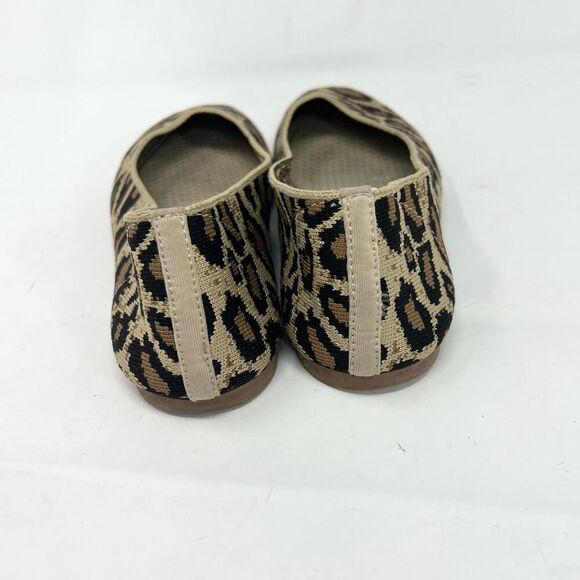 Skechers Cleo Claw-Some Ballet Flats Women's 7 Leopard Print Pointed Toe Slip-On - Picture 2 of 9